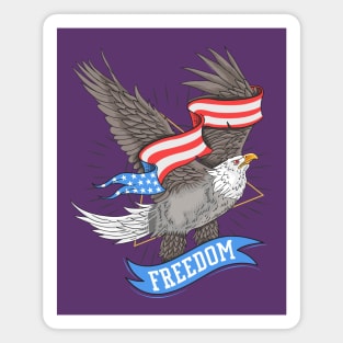 Usa Eagle Freedom Magnet